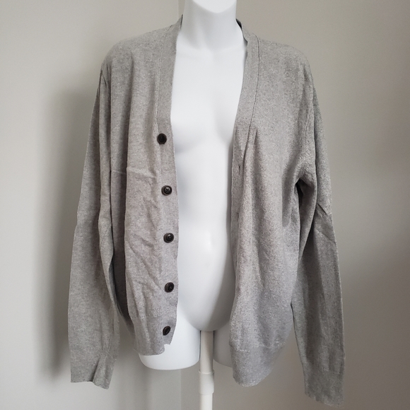 American Eagle Outfitters Gray Cardigan Size M - Picture 2 of 4